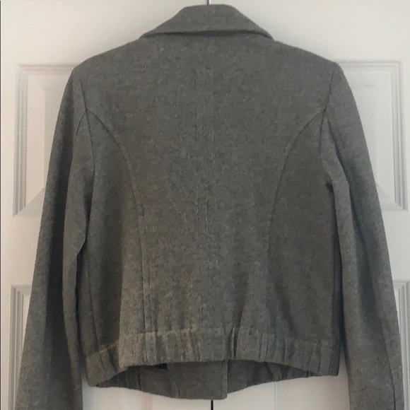 Moto style grey jacket - Picture 4 of 4